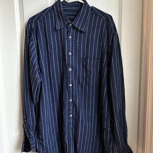 Scott Barber linen buttondown - Large
